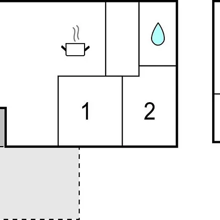 Lovely In With Kitchen Vejby